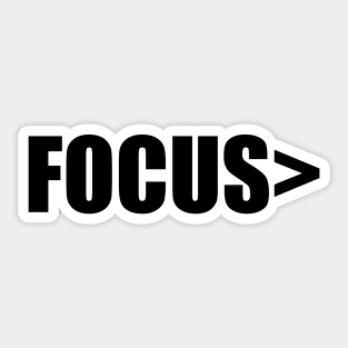 Focus Sticker